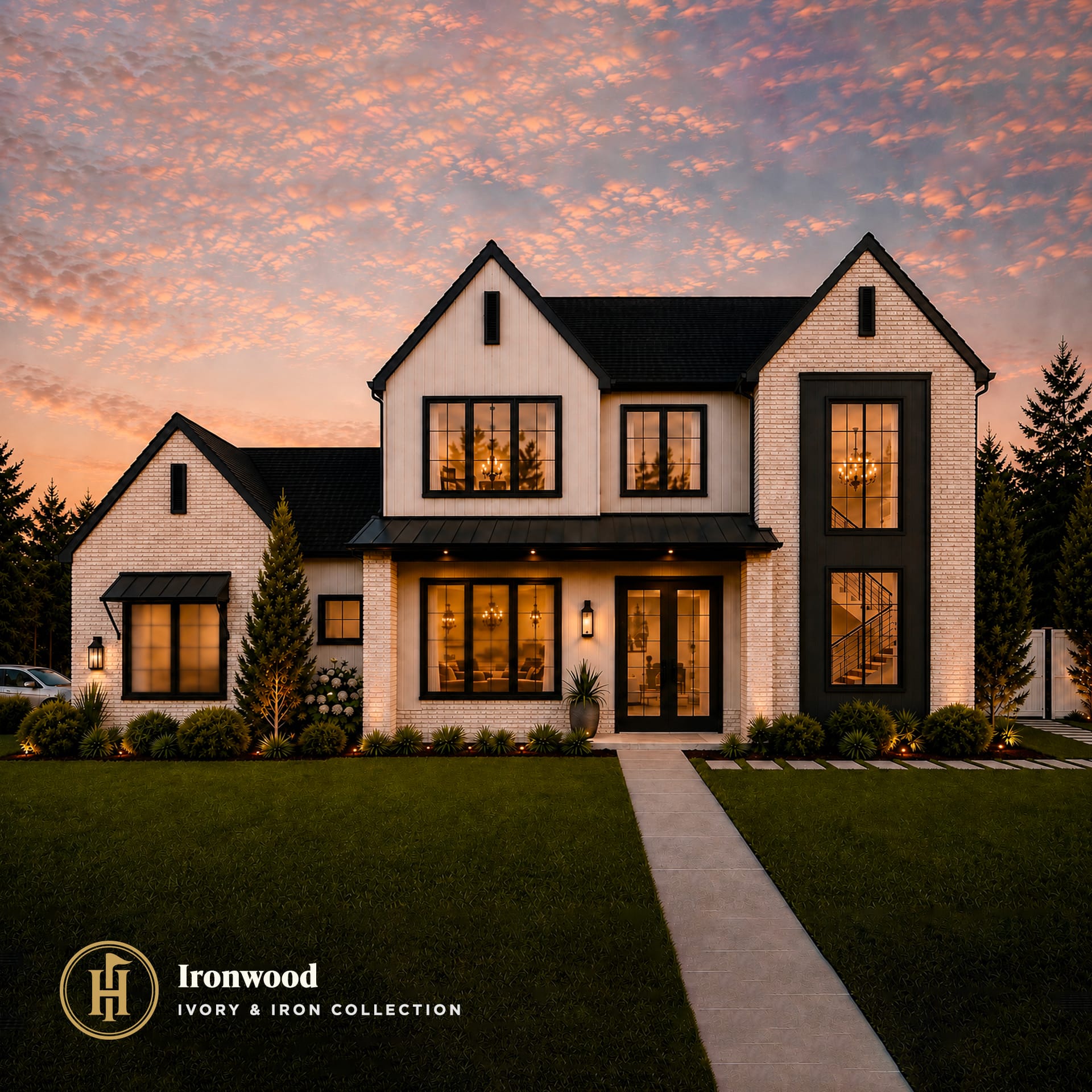 Ivory and Iron Collection: the Ironwood home plan at Iron Hills at Cross Creek